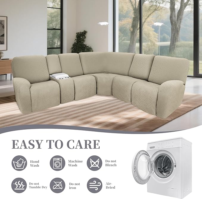 100% Waterproof Sectional Recliner Couch Covers