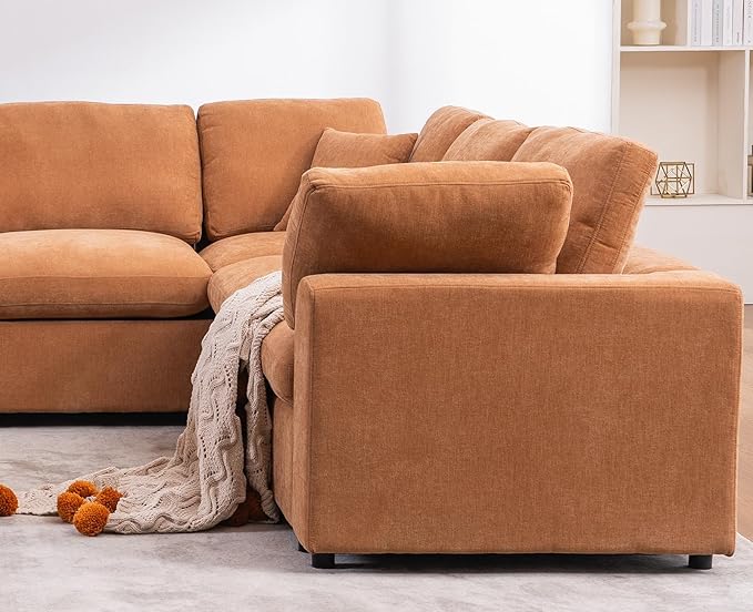 Oversized Modular Sectional Sofa Couch, Large 7 Seater Corner Sofa Modern U