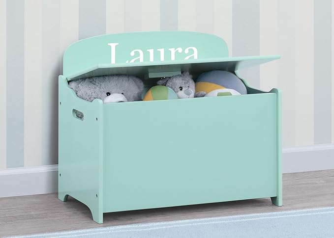 Delta Children Personalized MySize Deluxe Toy Box