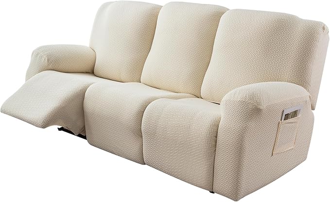 Genina Recliner Sofa Cover Stretch Couch Covers, Sofa Slipcover