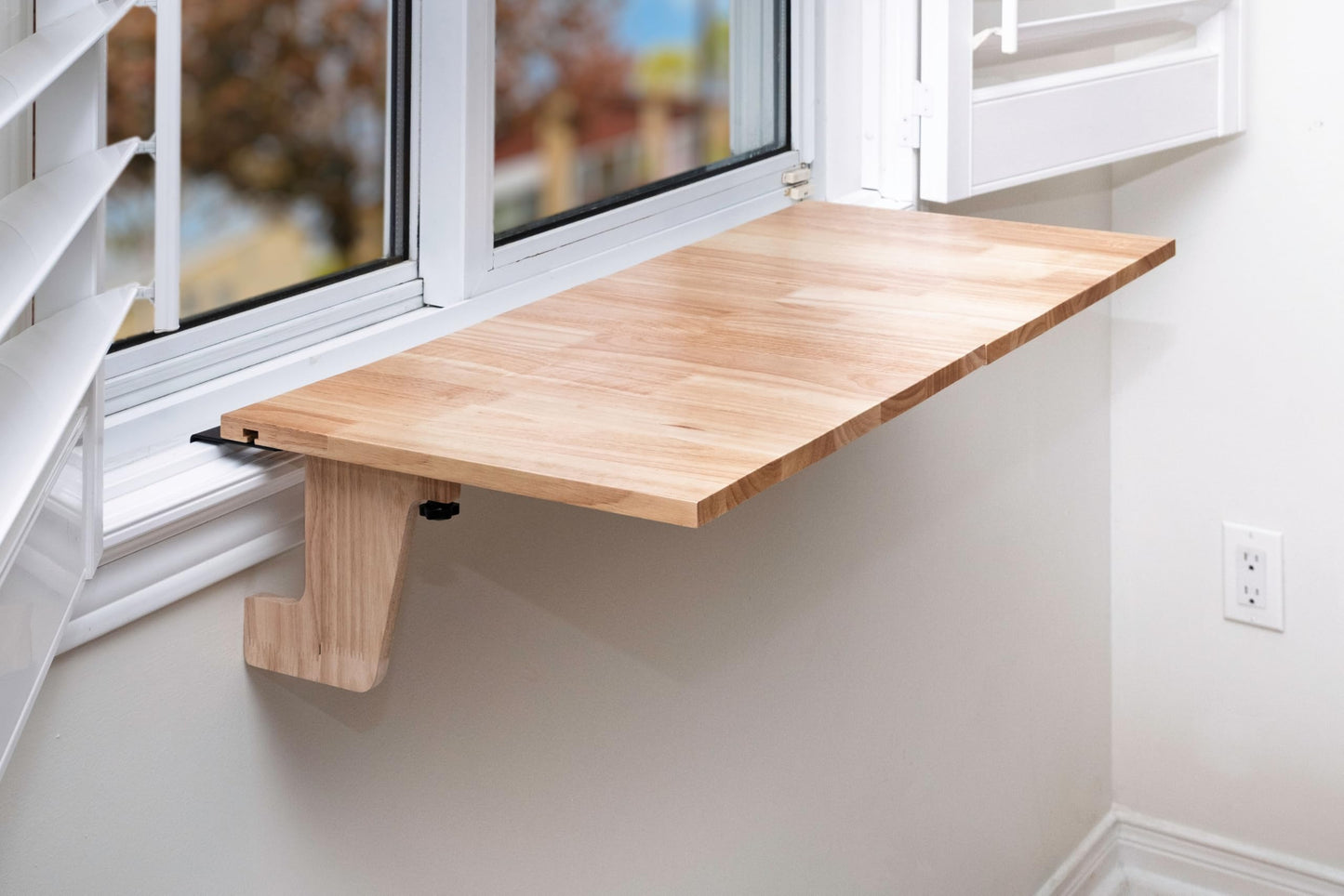 AD Furnishes Original SillMate Window Plant Shelf, 31.88"x 13.77" Sill Shelf for Plants - Verify Sizing First - Cat Perch - Renter Friendly No Drilling/Damage - Sill Extender for Plants (81 x 35cm)