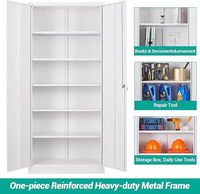 Wide & Deep Metal Storage Cabinet