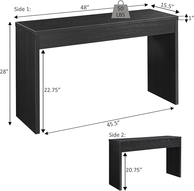 Northfield Entryway Hall Console Table/Desk