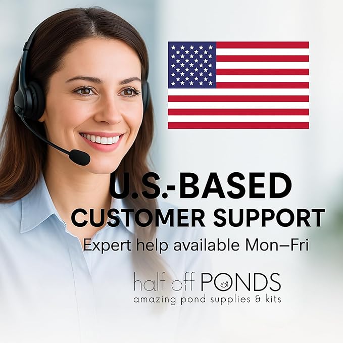 HALF OFF PONDS Submersible Water Pump, 2,200 GPH Pond Pump with 20FT Power Cord and 15FT Max Head, 120W Ultra Quiet Energy Efficient Pump for Koi Pond, Fountain, Waterfall, Water Garden, Skimmer