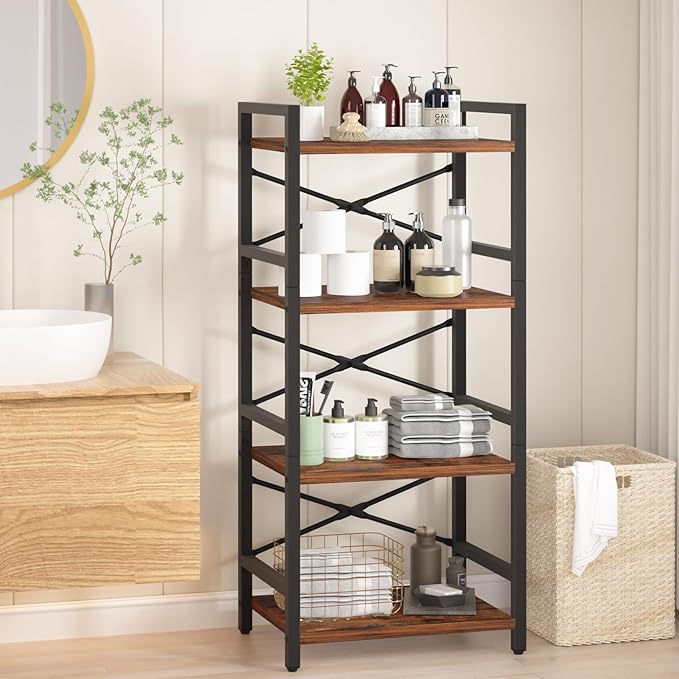 Yoobure 4 Tier Bookshelf