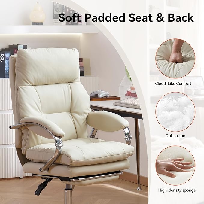 LEAGOO Massage Heated Office Chairs