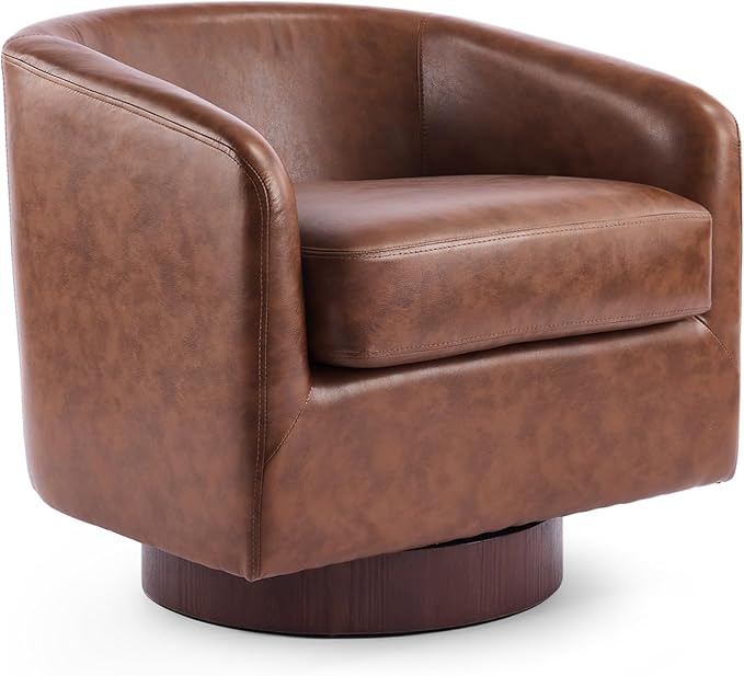 VINGLI 360°Swivel Accent Chair
