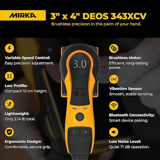 Mirka DEOS Electric Handheld Sander