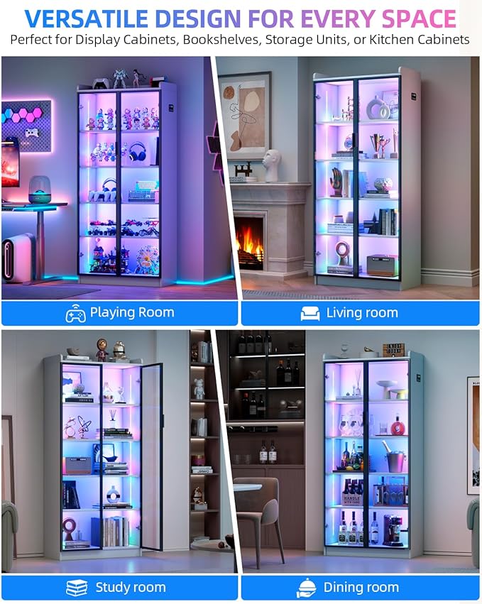 Dystler 65" Display Cabinet