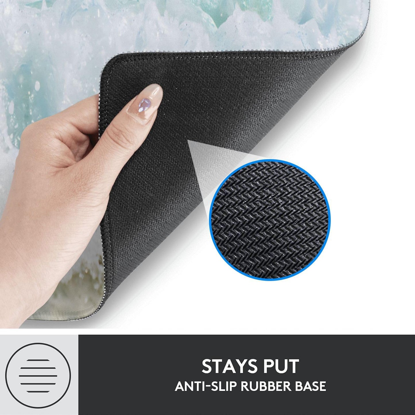 VANZEV Gaming Mouse Pad, Mouse Pad, Desk Mat, Non-Slip Rubber Base MousePads for Computers Laptop Office School Home Accessories Decor 31.5" x 11.8",Gothic Bat