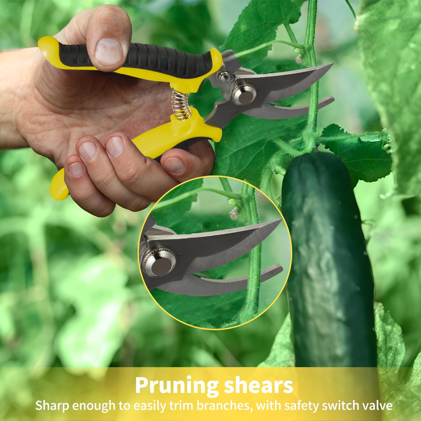 FrutPunch Garden Tool Set 4-Piece,Heavy Duty Aluminum Gardening Tools,Rust-Proof Gardening Hand Tools,with Non-Slip Ergonomic Handle,The Ideal Gift for Garden Enthusiasts.