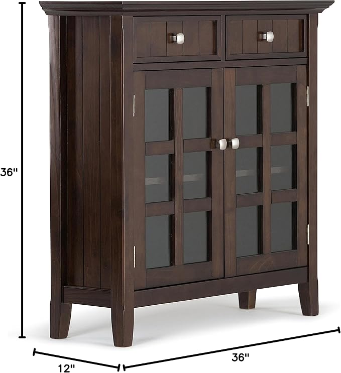SIMPLIHOME Acadian Storage Cabinet