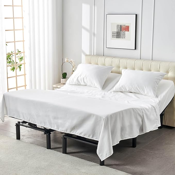 Kingnex Half Split Top King Sheets Set