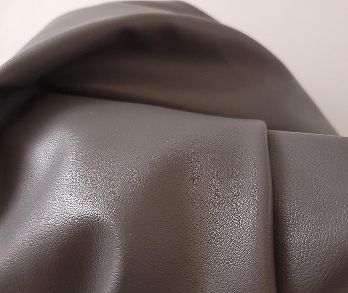 Soft Faux Vegan PU Leather by the Yard Synthetic Pleather 0.9 mm Nappa Yards