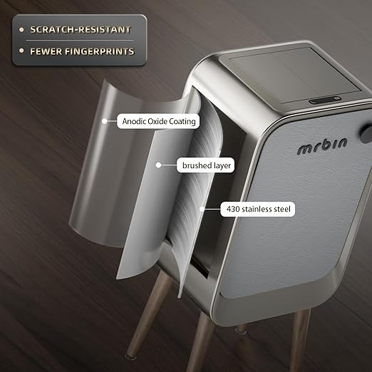 MRBIN Motion Sensor Bathroom Trash Can