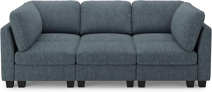 Belffin 86.2" Sectional Sleeper Sofa Bed