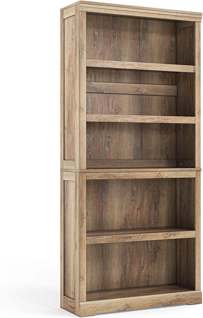 LINSY HOME 5-Shelf Bookcase, Bookshelves Floor Standing Storage Shelves 68 in