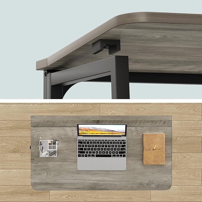 WOHOMO Folding Desk, Small Foldable Desk 31.5"