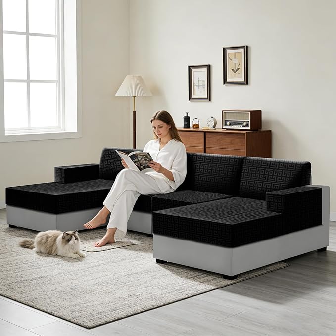 UNBBRRL Stretch Couch Cushion Cover