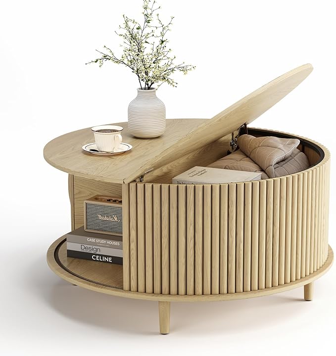 JOINICE, Round Coffee Table