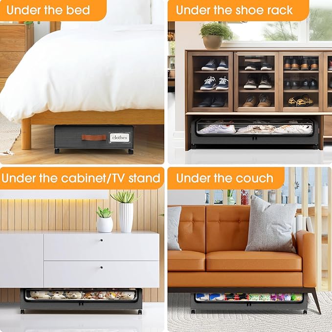 SpaceHacks Under Bed Storage