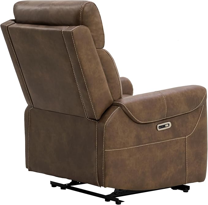 KISLOT Leather Recliner Chair for Adults Wall Hugger RV Recliner