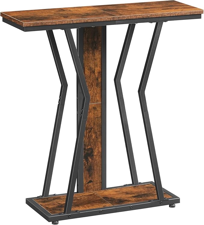 HOOBRO Narrow Console Table, 29.5" Small Entryway Table
