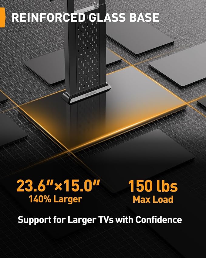 Perlegear Universal Swivel TV Stand