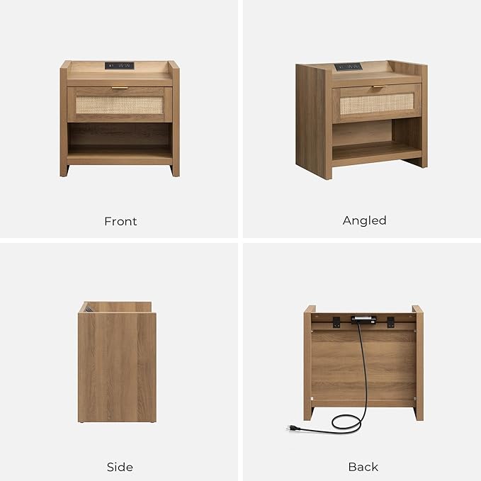 SICOTAS Night Stand Bed Side Table
