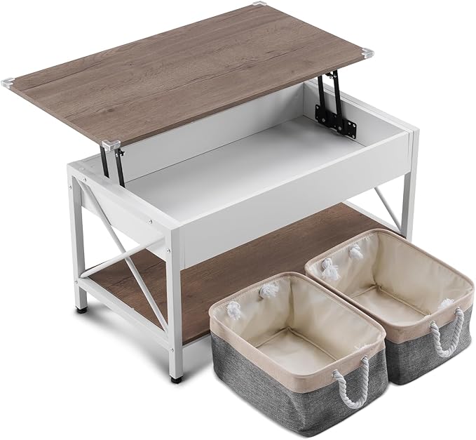 VINGLI 36" Lift Top Coffee Table