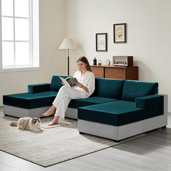 UNBBRRL Stretch Couch Cushion Cover
