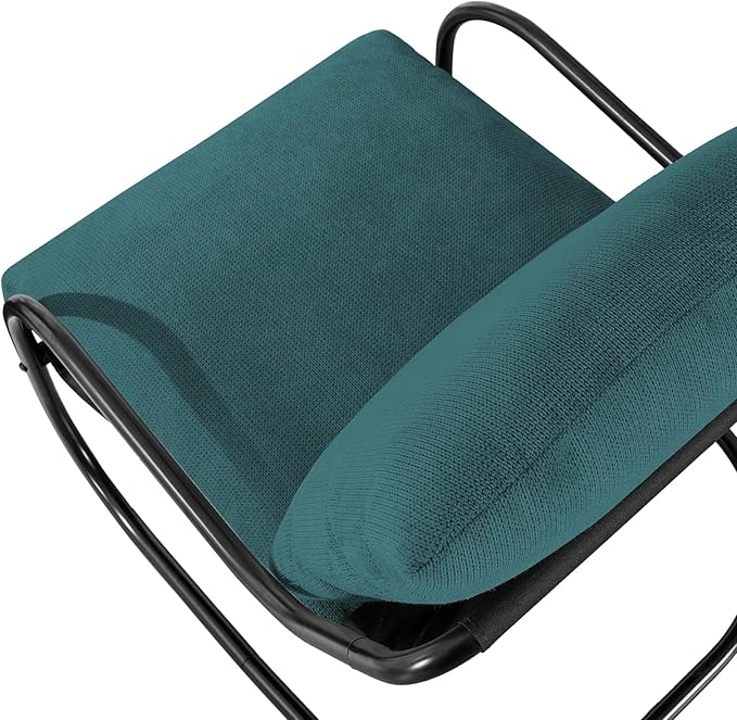 Peace nest Modern Accent Chair, Soft Upholstered Armchair
