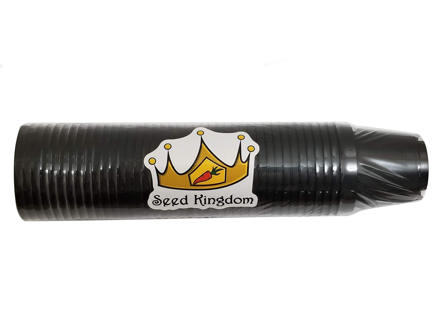 Seed Kingdom 40 New 2 Inch Plastic Nursery Pots ~ Pots are 2 Inch Round at The Top and 1.9 Inch Deep Color: Black