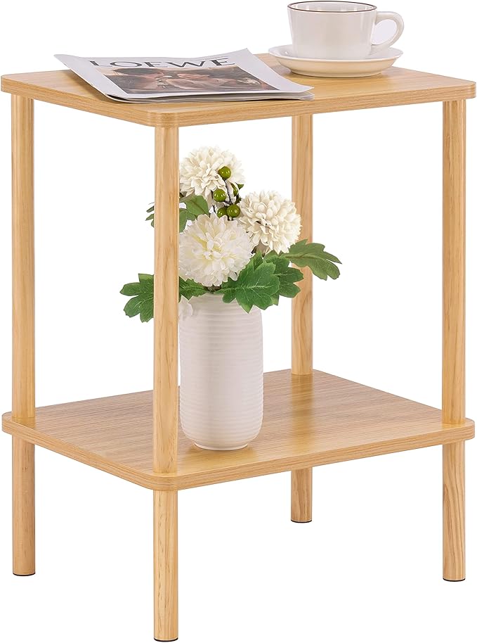 Apicizon 2 Tier End Table, Small Side Table