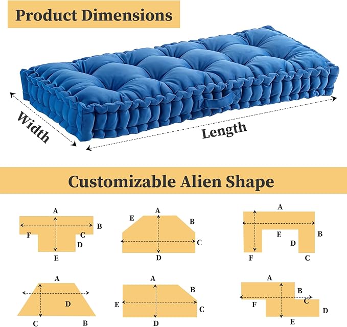 Custom Bench Cushion, Tufted Bench Cushions