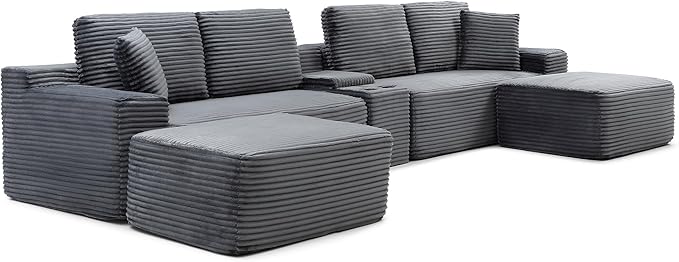 125" Oversized Sectional Couches
