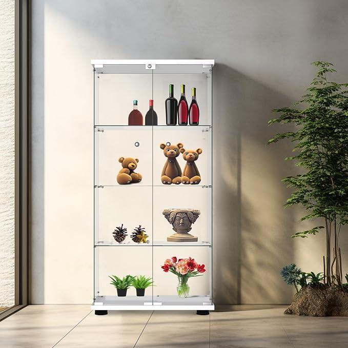 FANYUSHOW Glass Display Cabinet