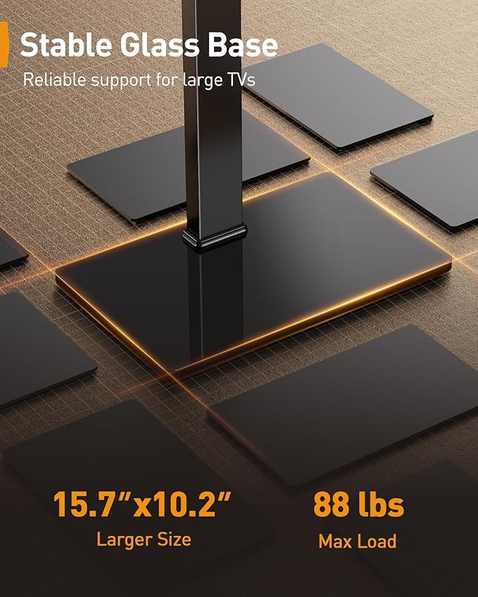 Perlegear Universal Swivel TV Stand