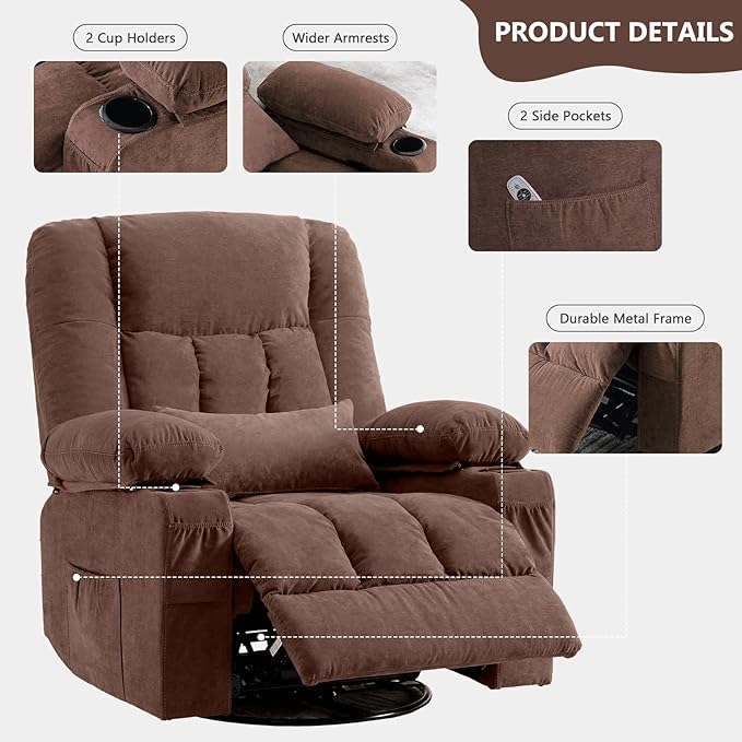 Swivel Rocker Recliner Chair