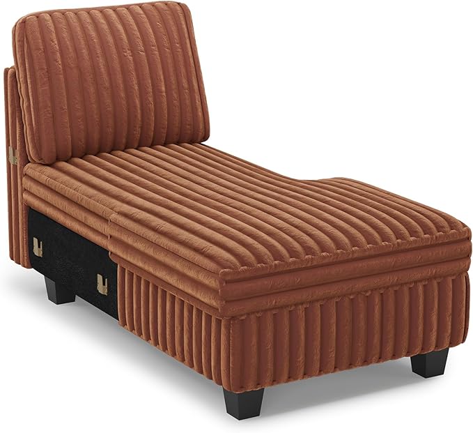 Belffin Modular Sectional Storage Chaise Module