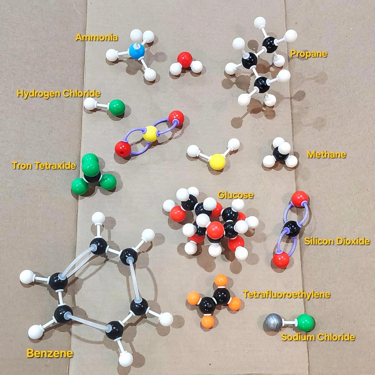 135 Pcs Rganic Chemistry Model Kit, Portable Molecular Model Kits for Chemistry Classes, Orgo Modeling Kit for Students & Teachers Organic & Inorganic Learning