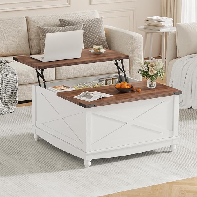 ALLSTAND 31.5" Lift Top Coffee Table