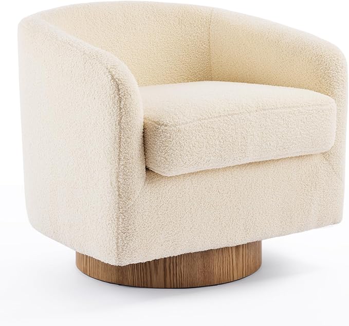 VINGLI 360°Swivel Accent Chairs Set of 2