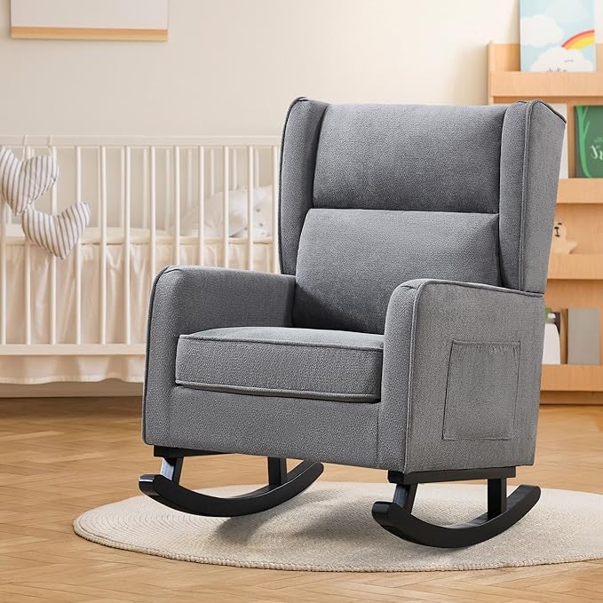 HCHAIRH Nursery Rocking Chairs, Rocking Chair Nursery