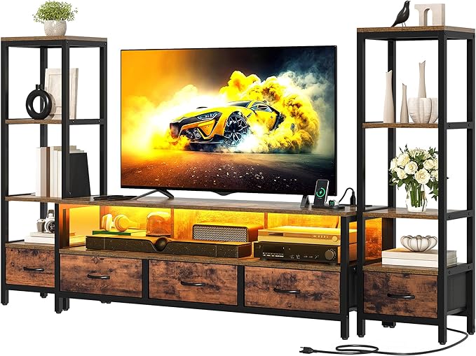 YITAHOME TV Stands for 65 inch TV Entertainment Center