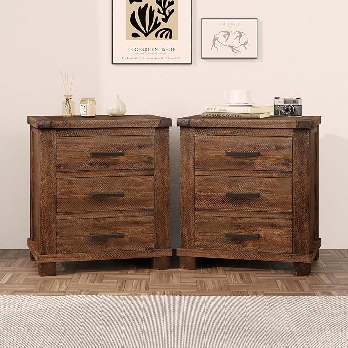 Knocbel Farmhouse Nightstand