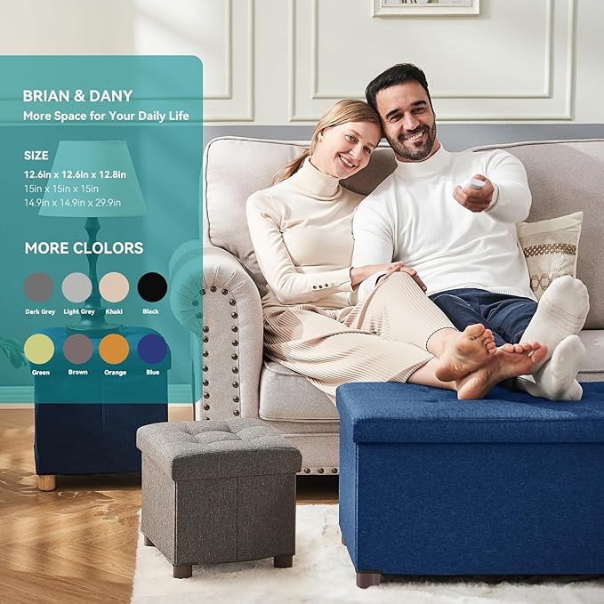 BRIAN & DANY Small Ottoman