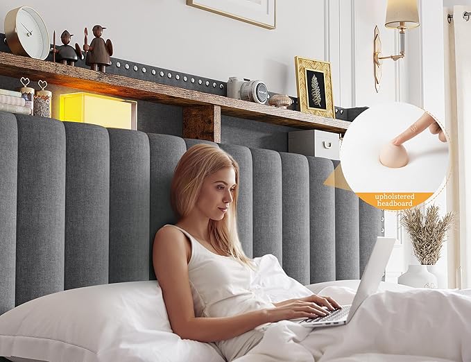 EnHomee Queen Size Bed Frame