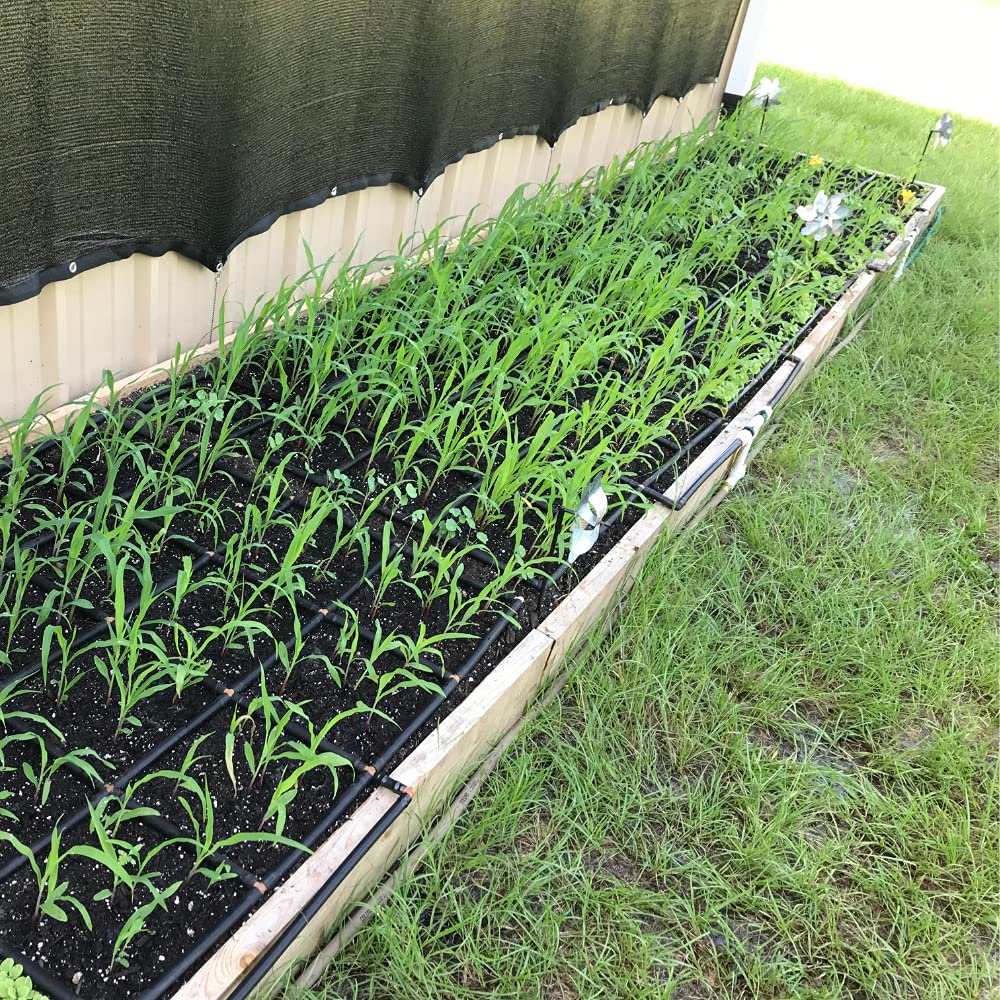 Garden Grid Manifold - 6" Tall, Double Style | Link All of Your Garden Grids So They Water Together | Ideal for Side-By-Side Garden Grid Connections