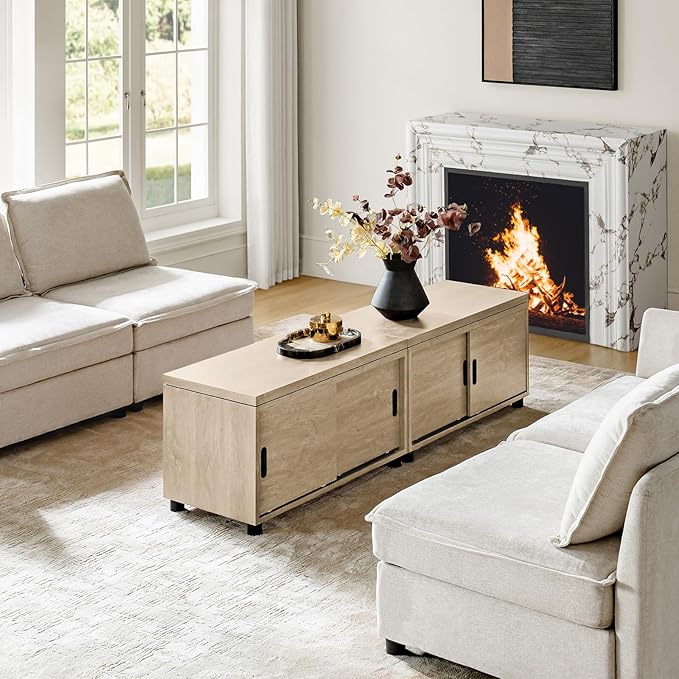 HULALA HOME Sofa Side Tables Set of 2